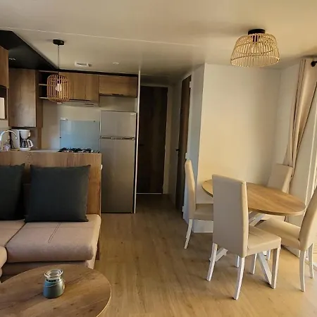 캠프장 Neuf 6 Places Au Calme, Proche Ocean Et 라카노오세앙